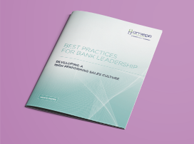 Developing a High Performing Sales Culture White Paper